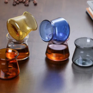 كوب اسبريسو زجاج - 4 الوان | Glass Espresso Cup